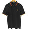フレッドペリー FRED PERRY 月桂樹 ロゴ刺繍 S/S ポロシャツ メンズ import:L